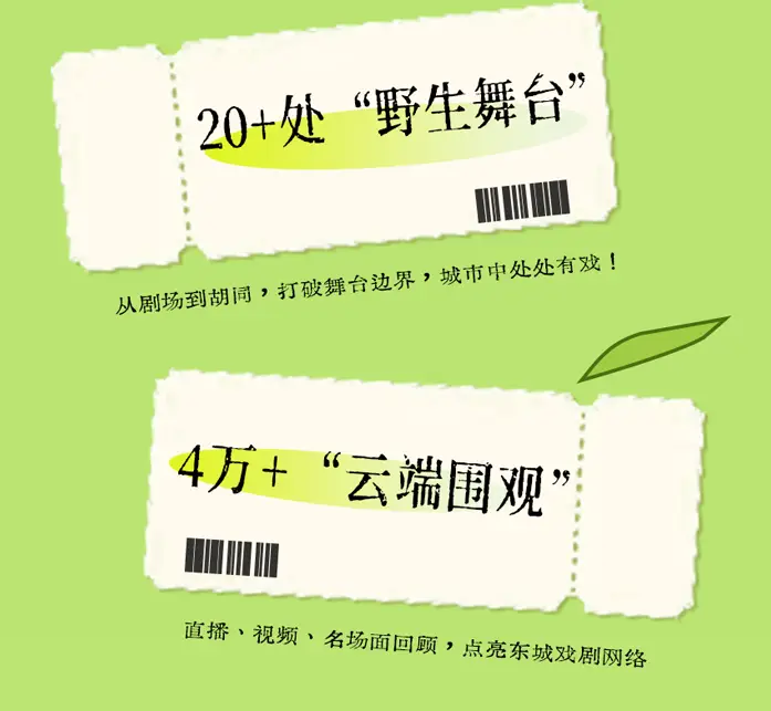 2025年東城區戲劇普及交流專案“劇匯生活”回顧 | 80場活動解鎖戲劇的N種開啟方式