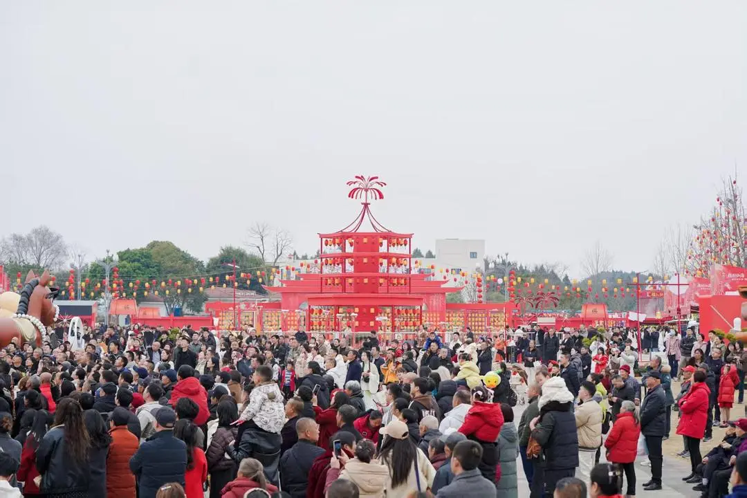 非遺展演、科技體驗、非遺集市 綿陽仙海呈現多元化新春盛宴