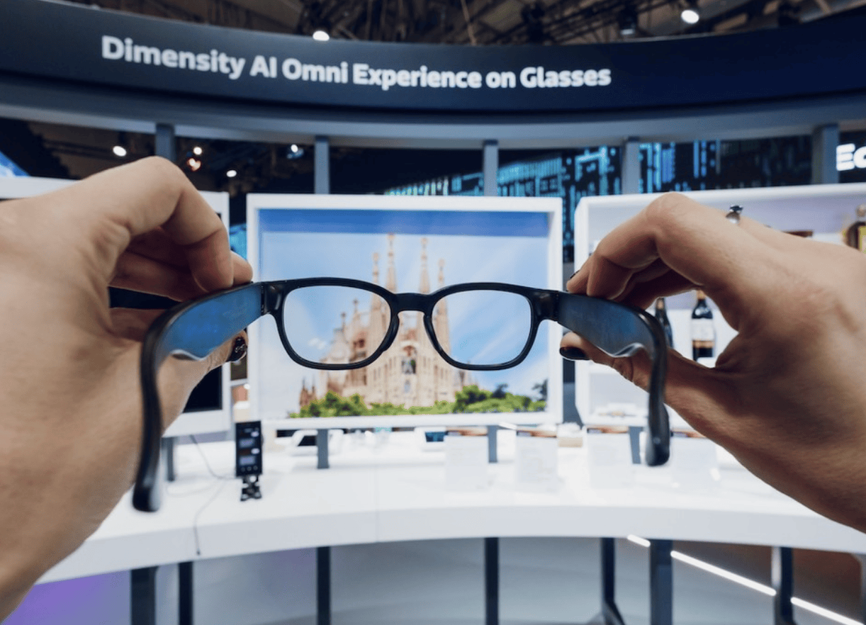 搭載天璣9500，聯發科釋出AI眼鏡原型