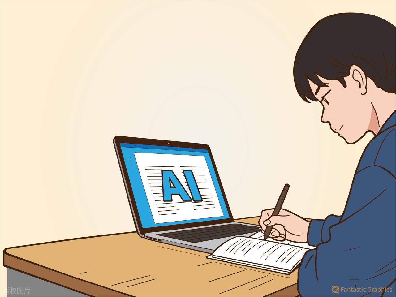原創AI論文檢測成牟利工具，手寫論文AI率86%，背後藏著利益鏈