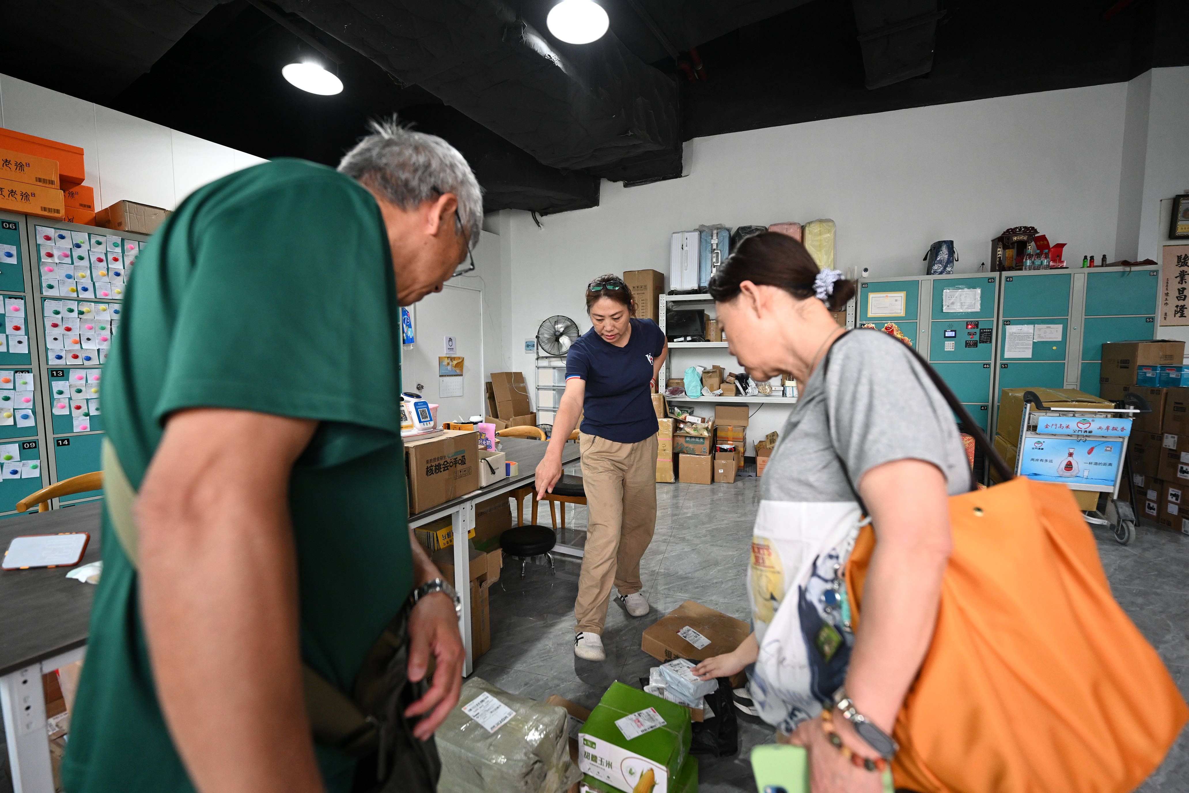 圖片故事丨臺胞廖曉蕙：我在廈門做“快遞管家”