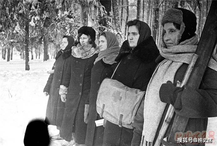 原創老照片：二戰時期，蘇聯加入衛國戰爭女性之多歷史罕見