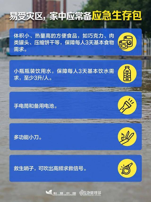 收藏轉發！暴雨避險知識手冊