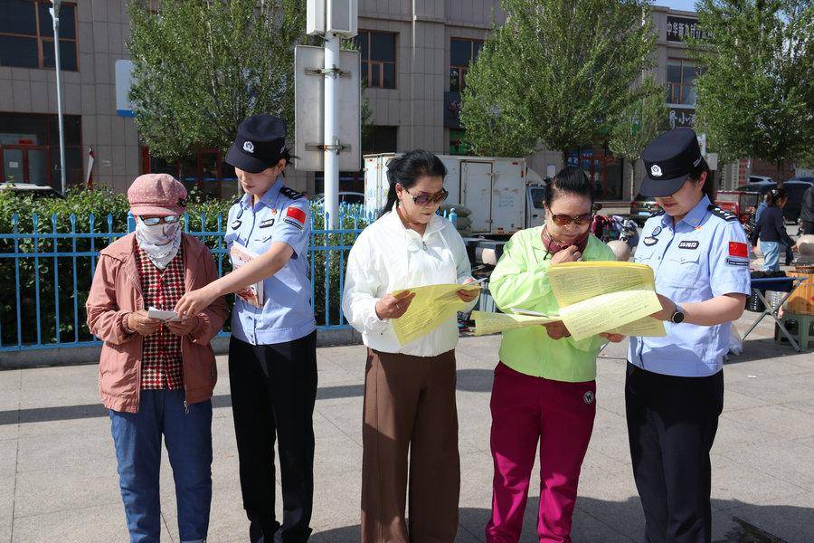 四子王邊境管理大隊開展民族政策宣傳教育活動