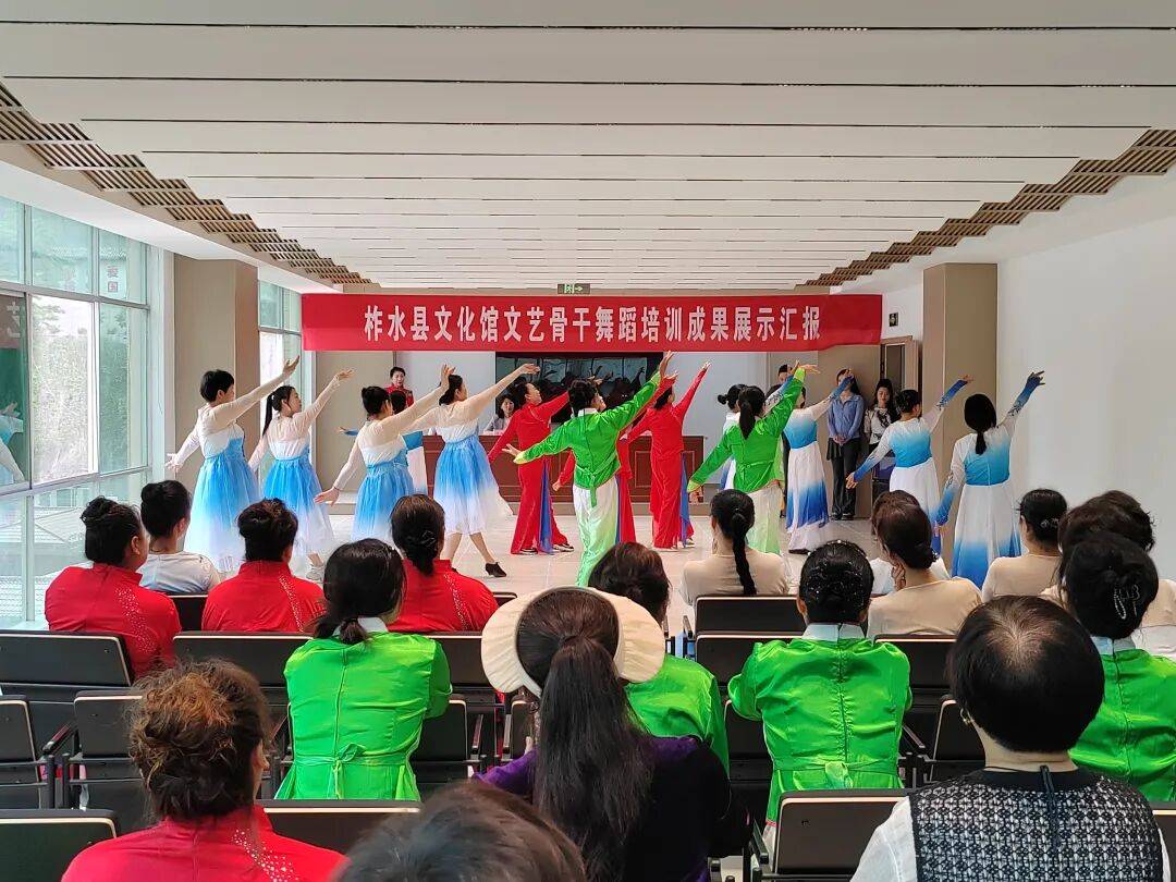 柞水縣民間文藝社團舞蹈骨幹培訓圓滿落幕