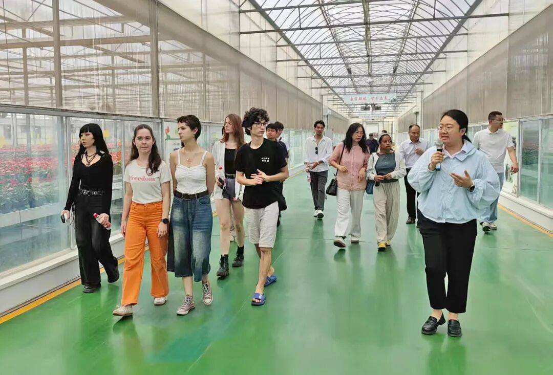 濟南大學國際教育交流學院留學生來商開展文化交流活動