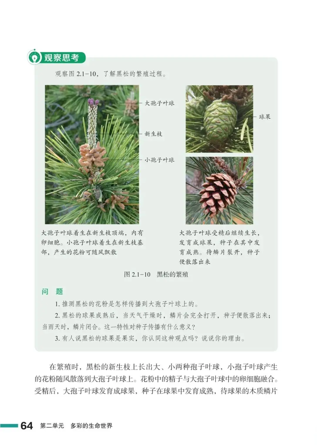 濟南版七年級生物上冊電子課本(2026新教材)