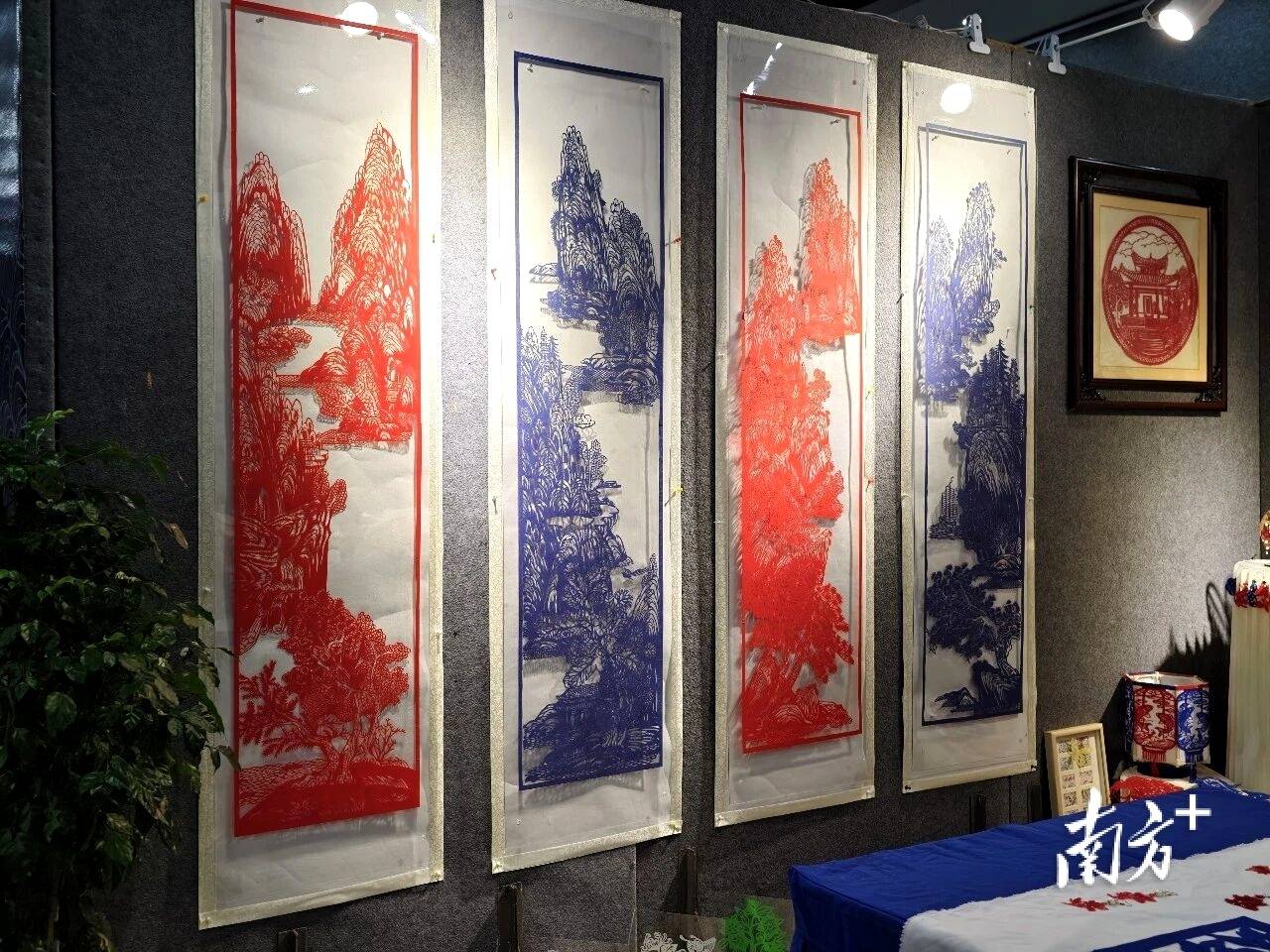 驚豔！北山中學剪紙作品亮相連州文化館