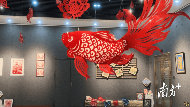 驚豔！北山中學剪紙作品亮相連州文化館