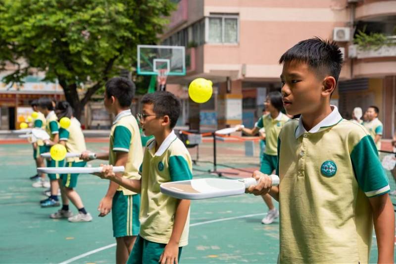 GPCC公益推廣走進豪賢路小學，學子樂享趣味匹克球！