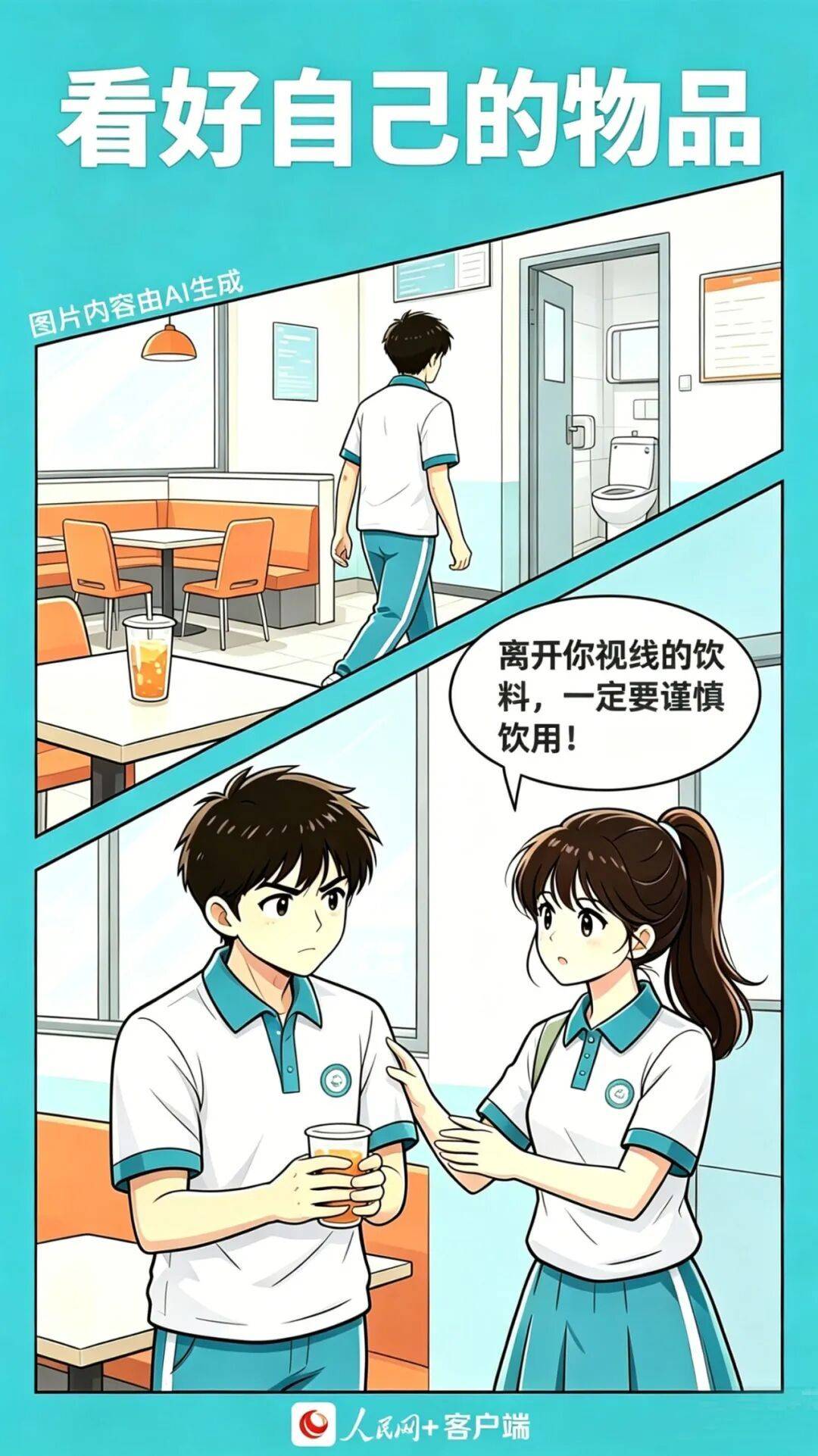 @青少年，這組禁毒漫畫請收藏！