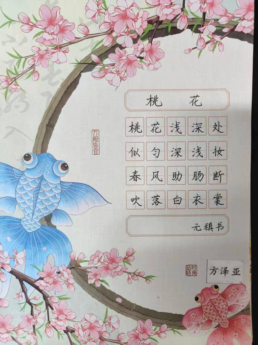 合肥市南國花園小學開展教職工硬筆書法大賽