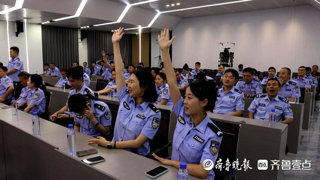 棗莊高新區公安分局舉辦法律知識比武競賽