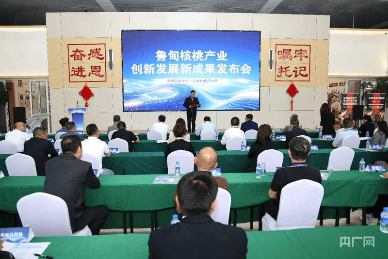 雲南核桃醬油科技成果在魯甸釋出 助推核桃產業延鏈升級