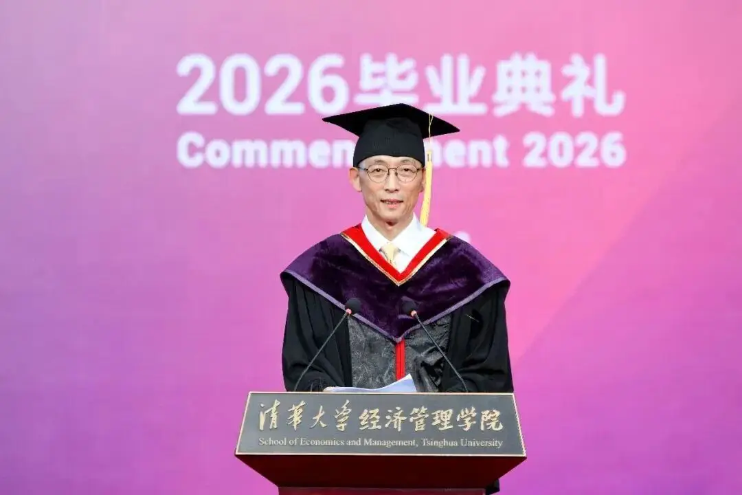 施一公在清華大學演講