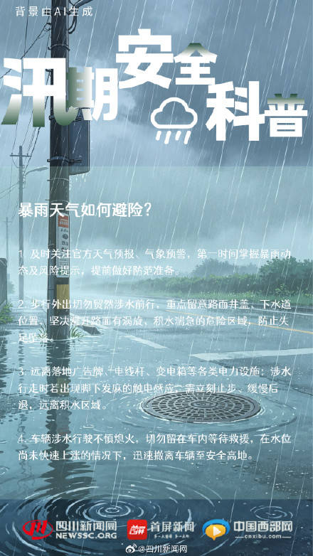 汛期安全不鬆懈！最新避險指南請收藏