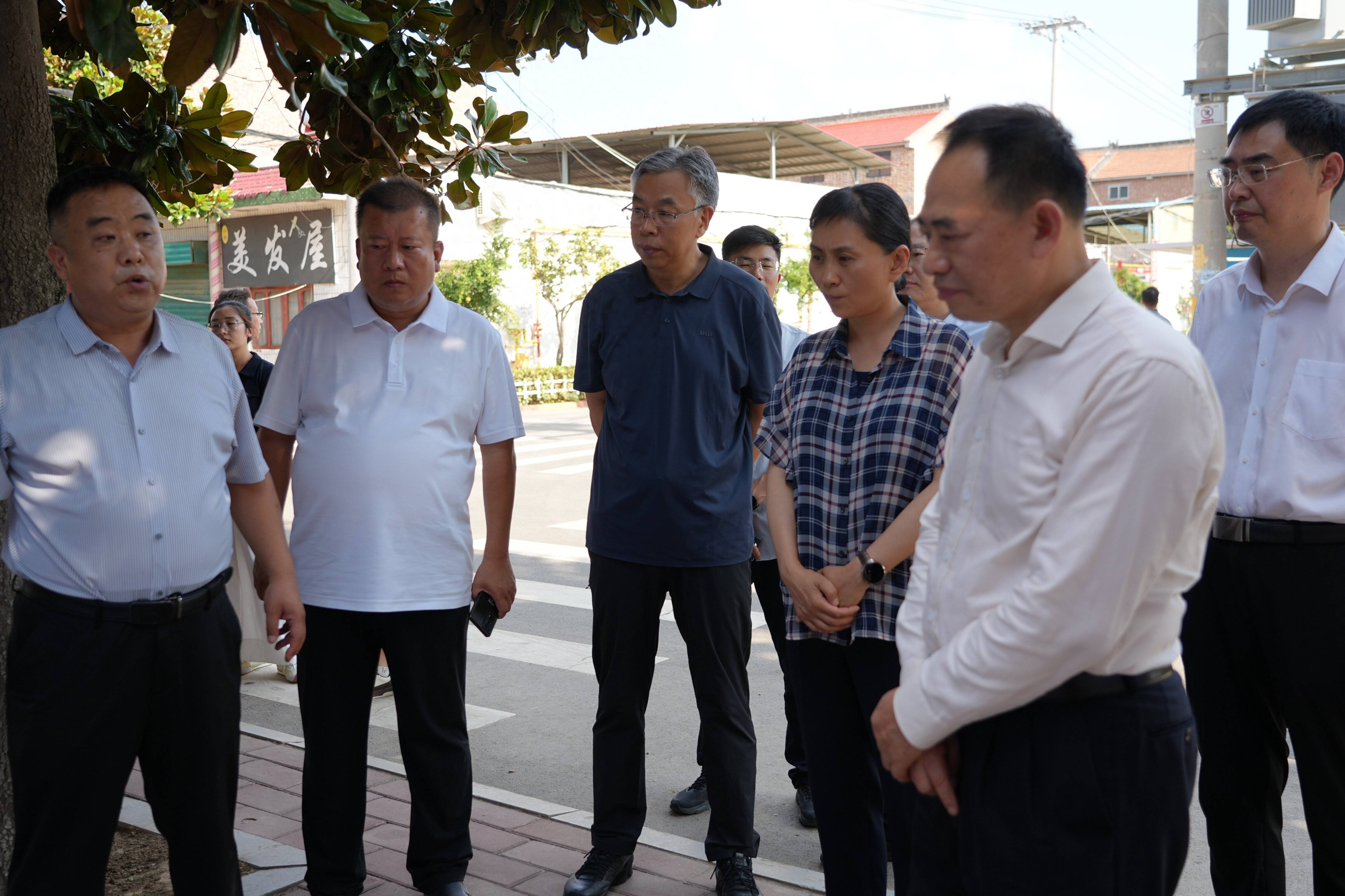水利部水庫移民司司長譚文蒞焦調研數字鄉村及美麗移民村建設