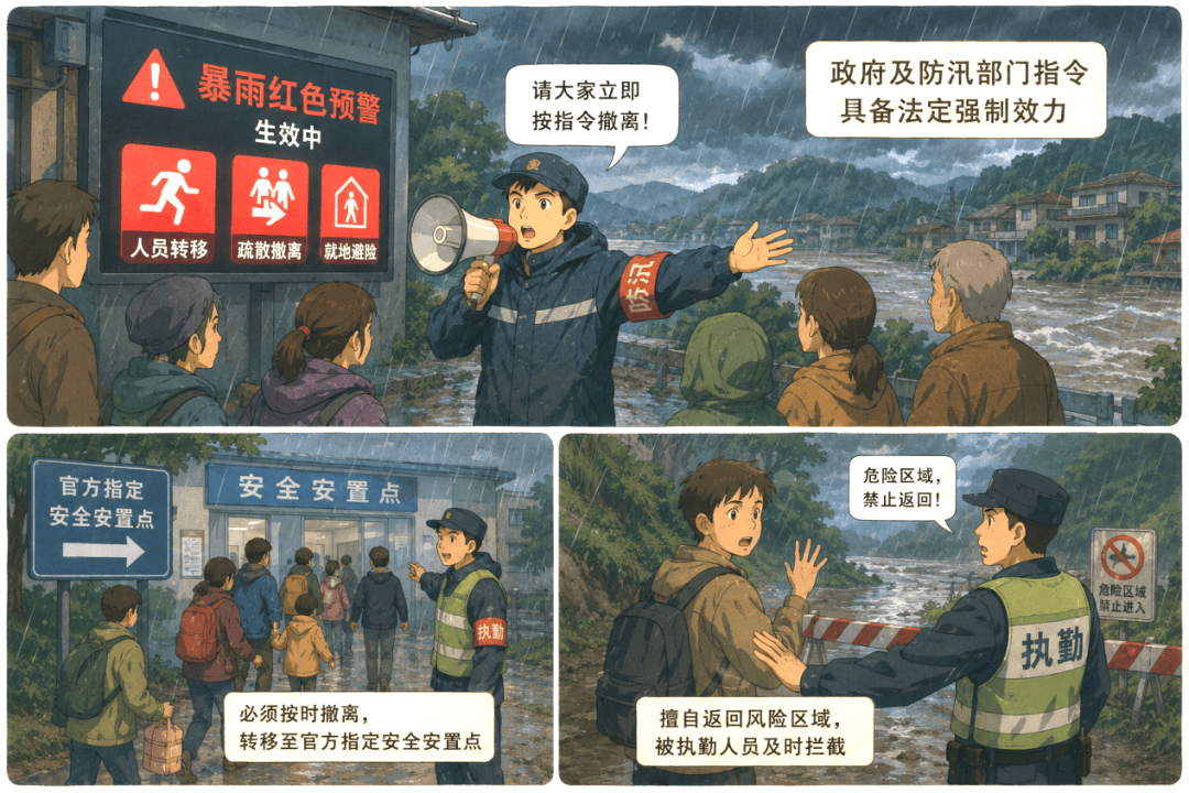 【關注】暴雨預警期間，這四類行為可能觸犯法律！