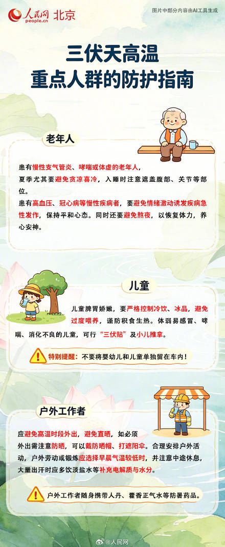 收藏！超實用的三伏健康小知識