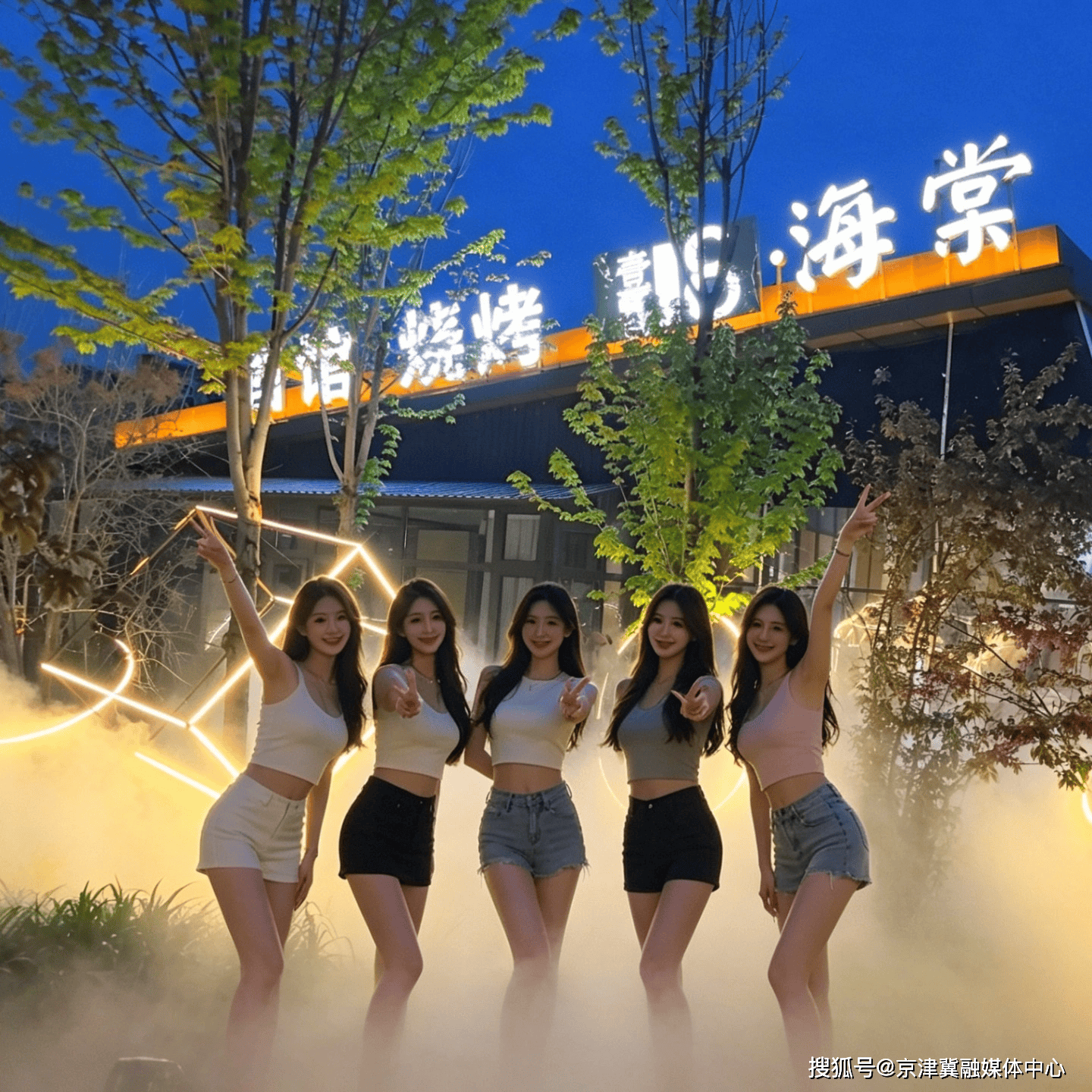 原創保定團建首選！海棠小館仙霧庭院，美景美食一站式搞定