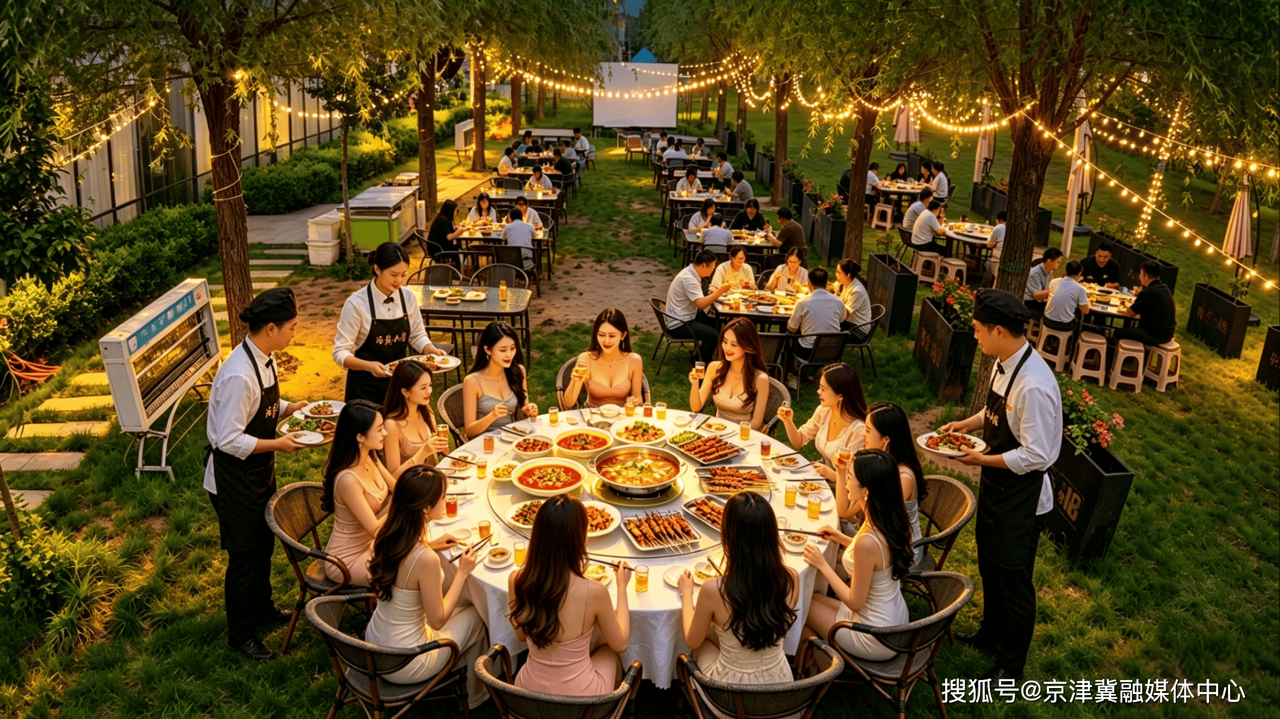原創保定團建首選！海棠小館仙霧庭院，美景美食一站式搞定