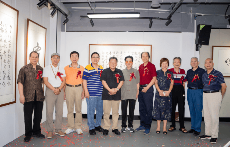 翰墨載哲思 筆韻潤文脈——陳開豔哲理主題書法作品展在廣西南寧晉唐書院隆重開幕