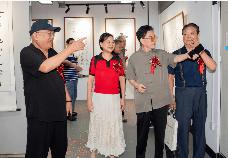 翰墨載哲思 筆韻潤文脈——陳開豔哲理主題書法作品展在廣西南寧晉唐書院隆重開幕