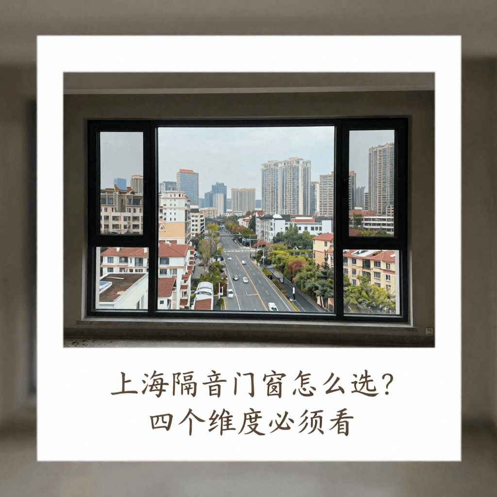 上海隔音門窗怎麼選？深耕滬上近30年的林濤門窗給出答案！