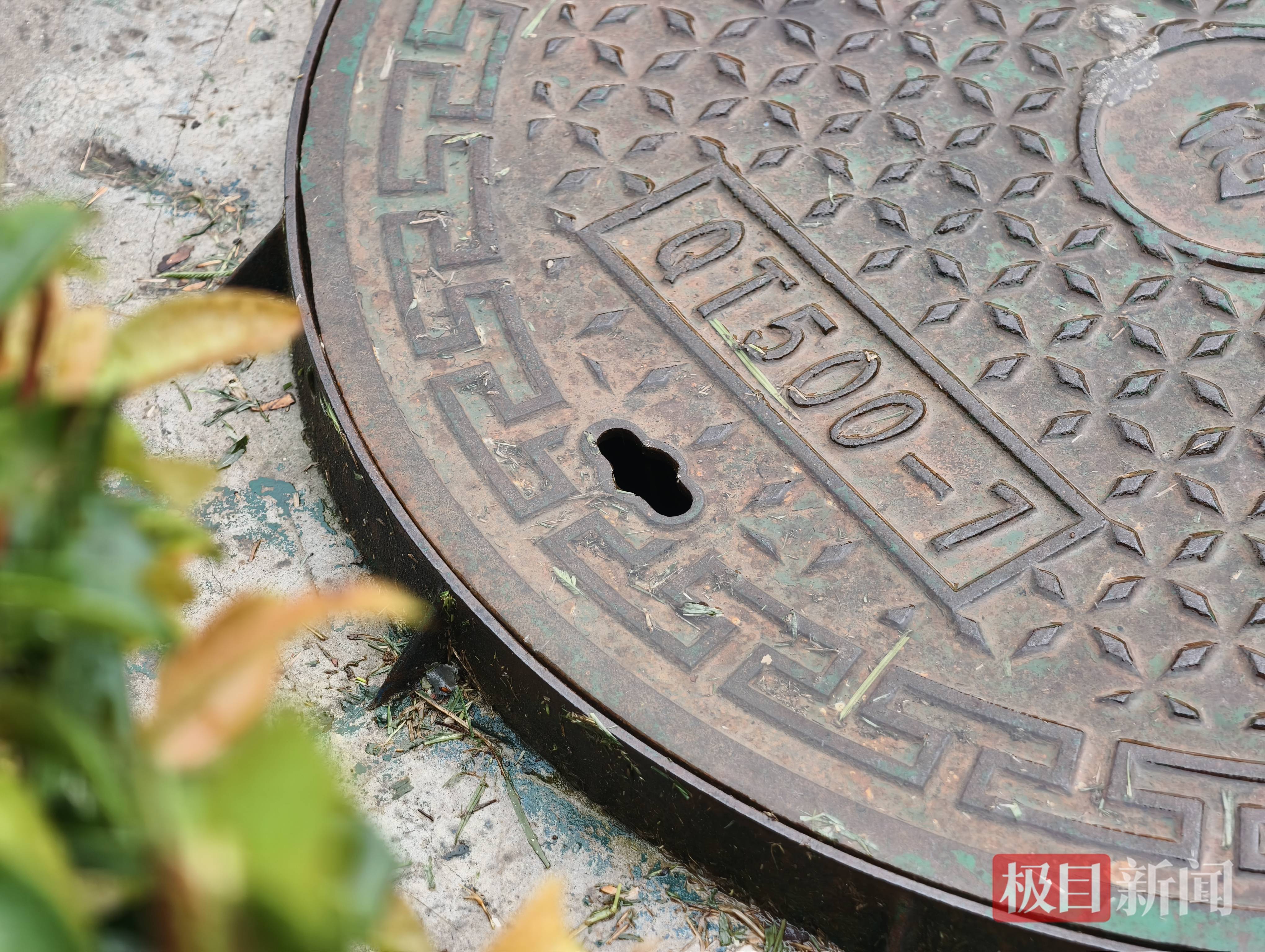 女子形跡可疑四處張望，向西安街邊雨水井塞入管狀不明物品，警方已介入調查