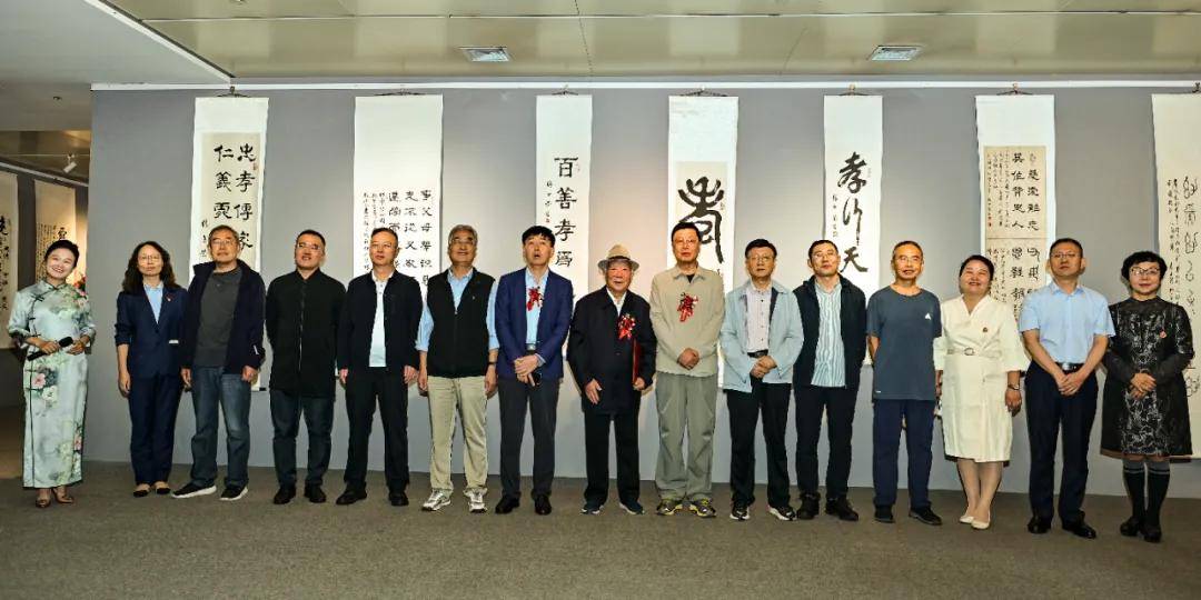 原創薛瑄家風忠孝傳家書法名家作品展在山西省圖書館啟幕
