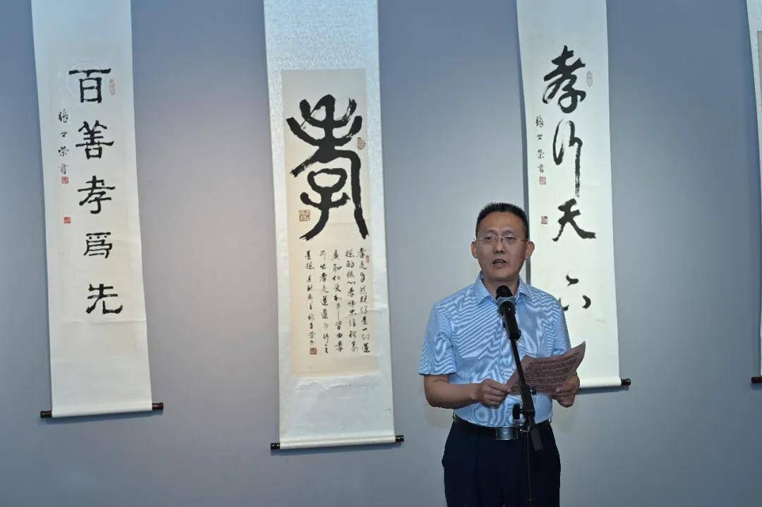 原創薛瑄家風忠孝傳家書法名家作品展在山西省圖書館啟幕